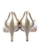 Ferragamo Vara Bow Accent Leather Pumps