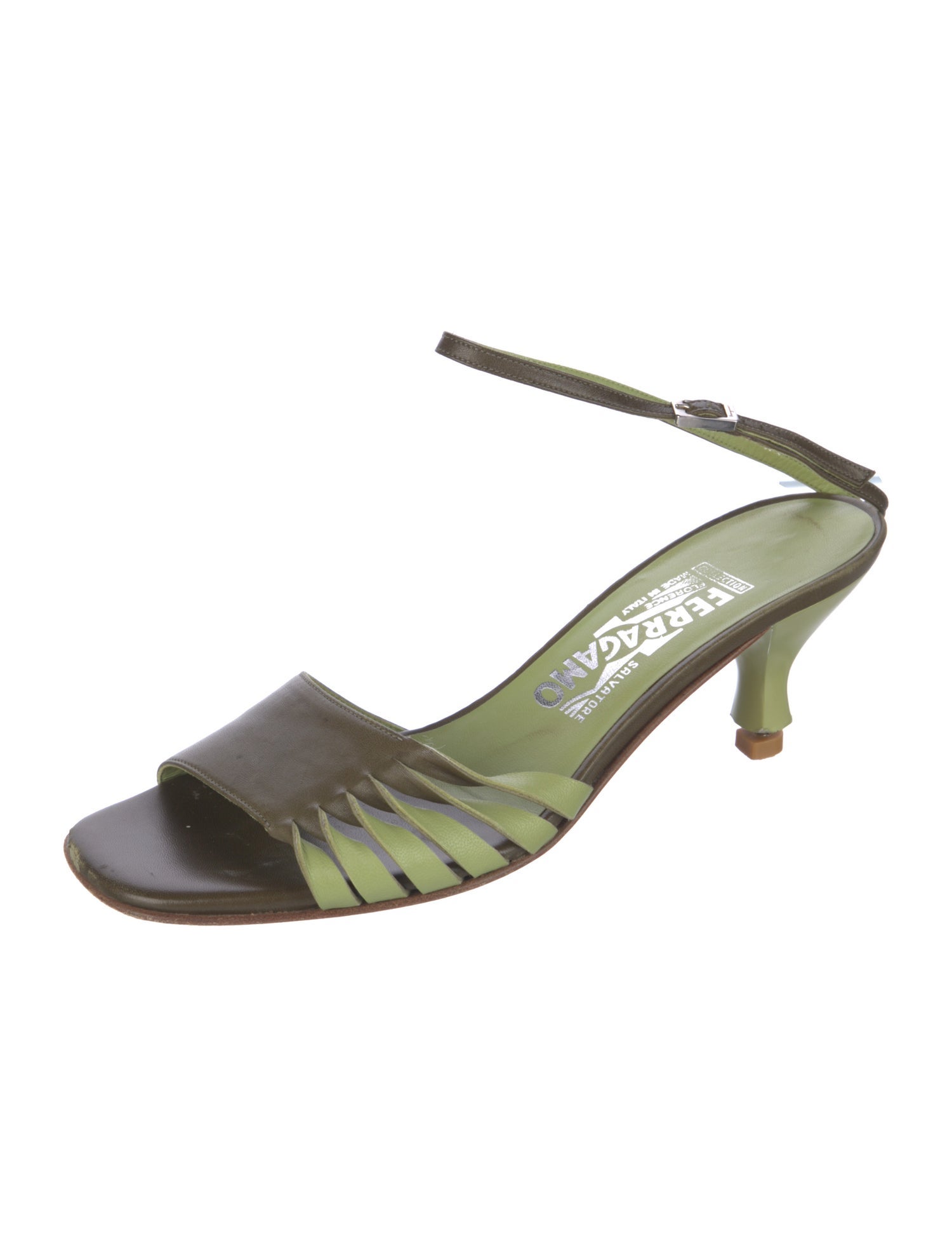 Ferragamo Leather Sandals