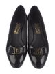 Ferragamo Embossed Leather Pumps
