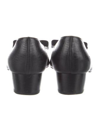 Ferragamo Crocodile Flats