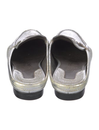 Ferragamo Leather Mules