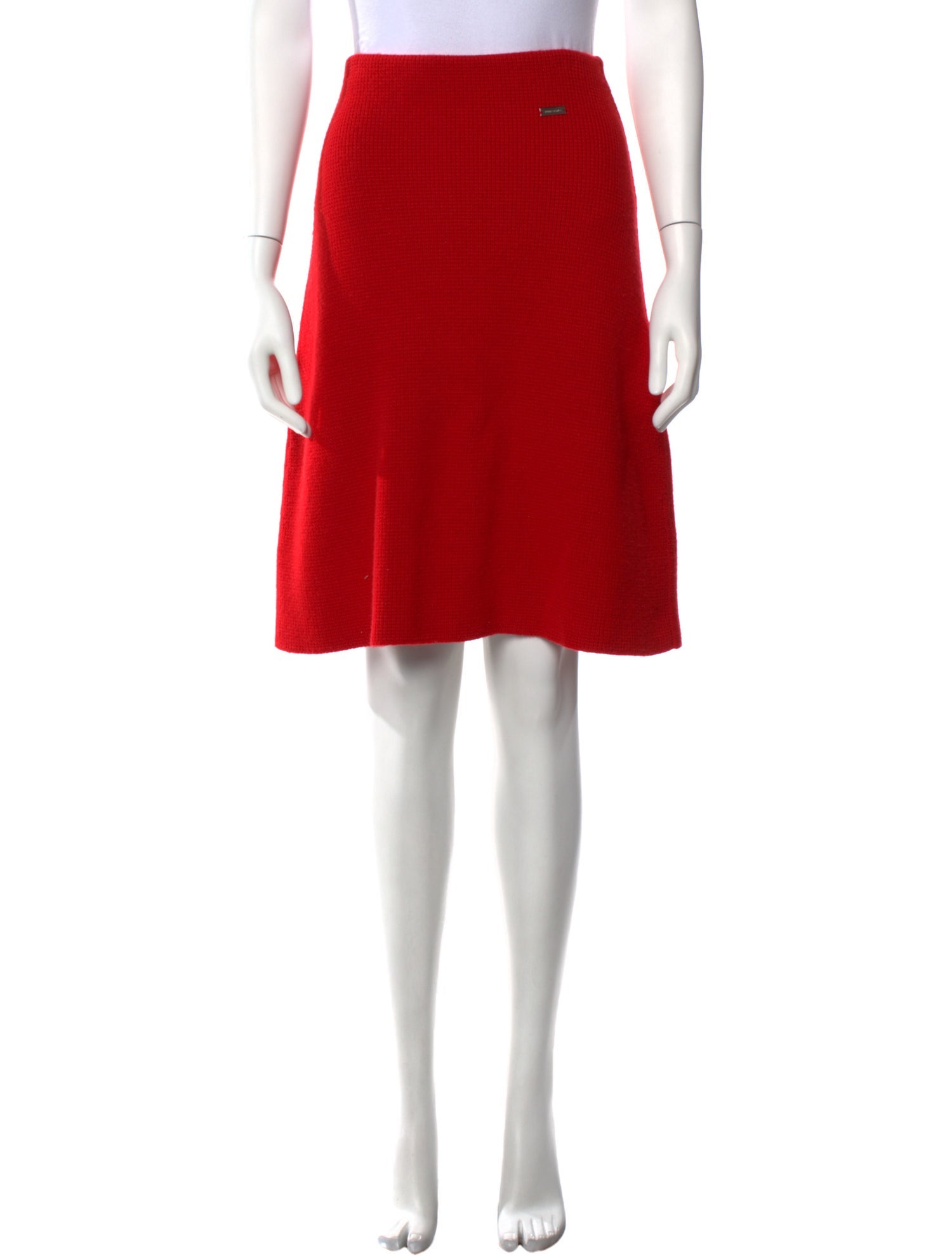 Ferragamo Virgin Wool Knee-Length Skirt