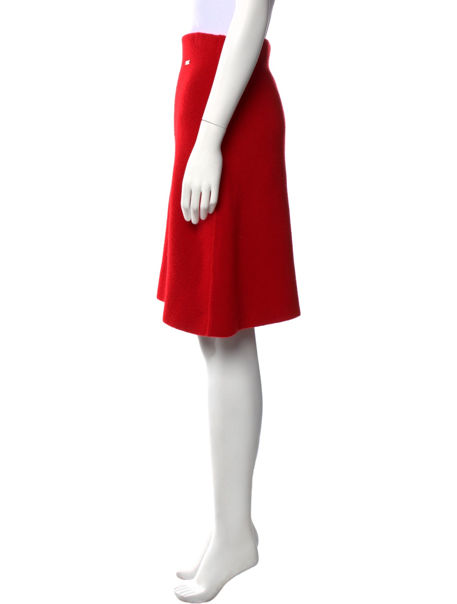 Ferragamo Virgin Wool Knee-Length Skirt