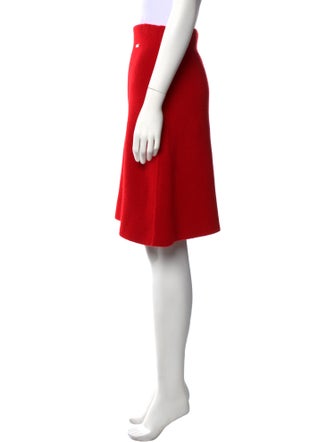 Ferragamo Virgin Wool Knee-Length Skirt