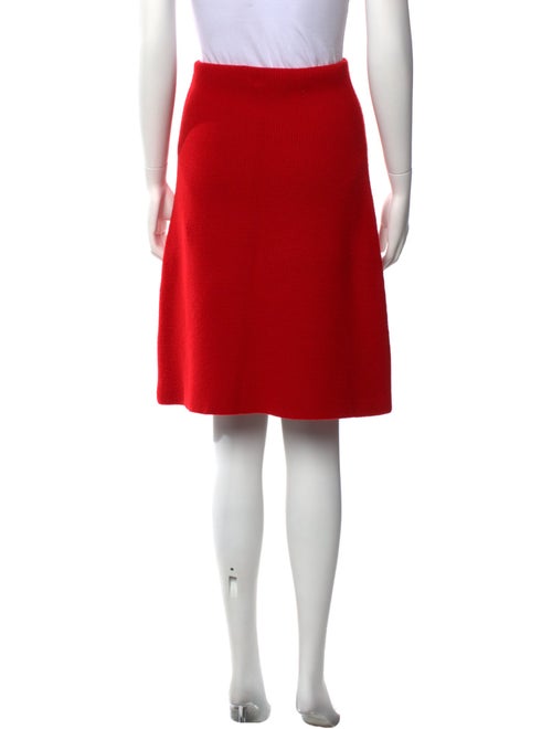 Ferragamo Virgin Wool Knee-Length Skirt