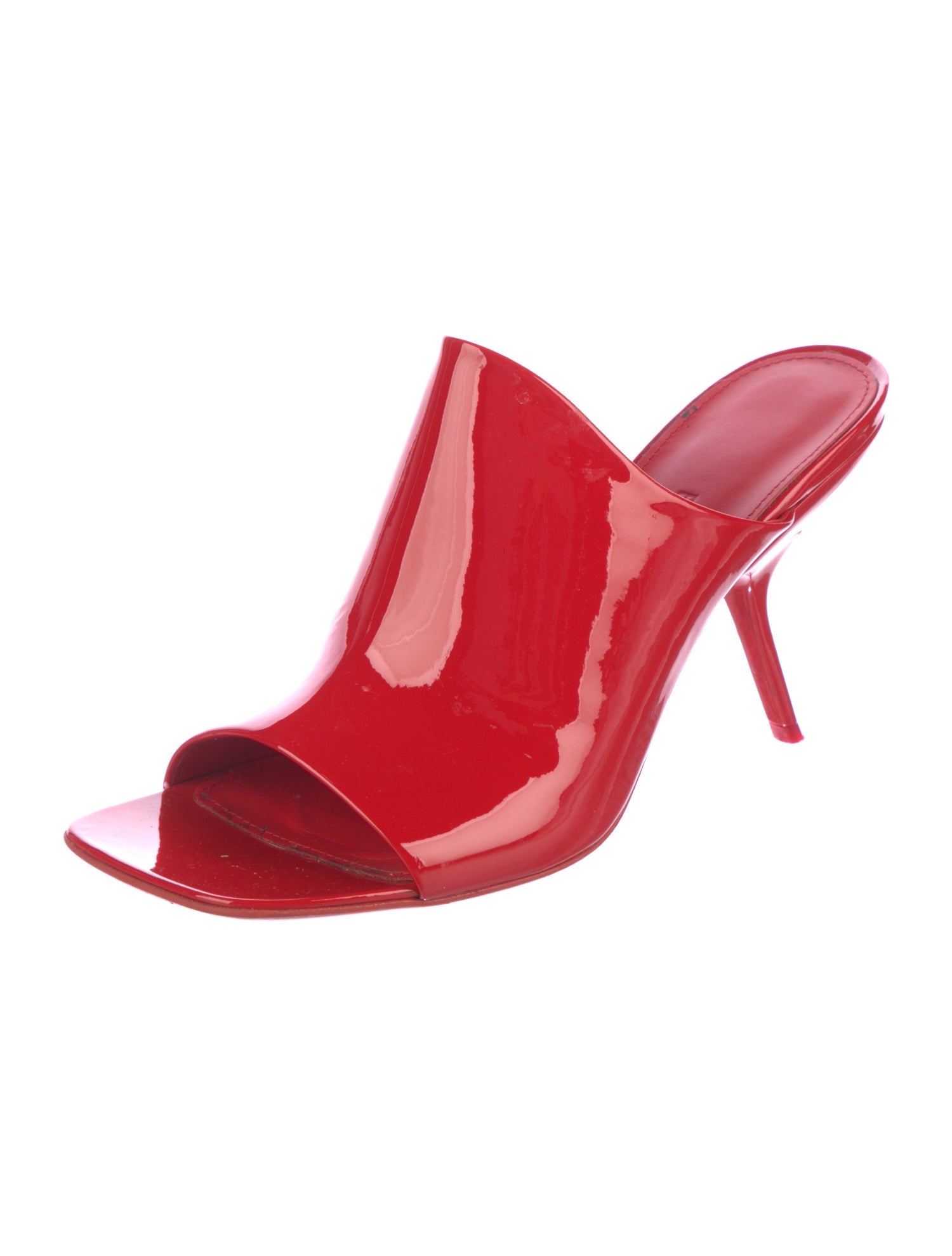 Ferragamo Patent Leather Slides