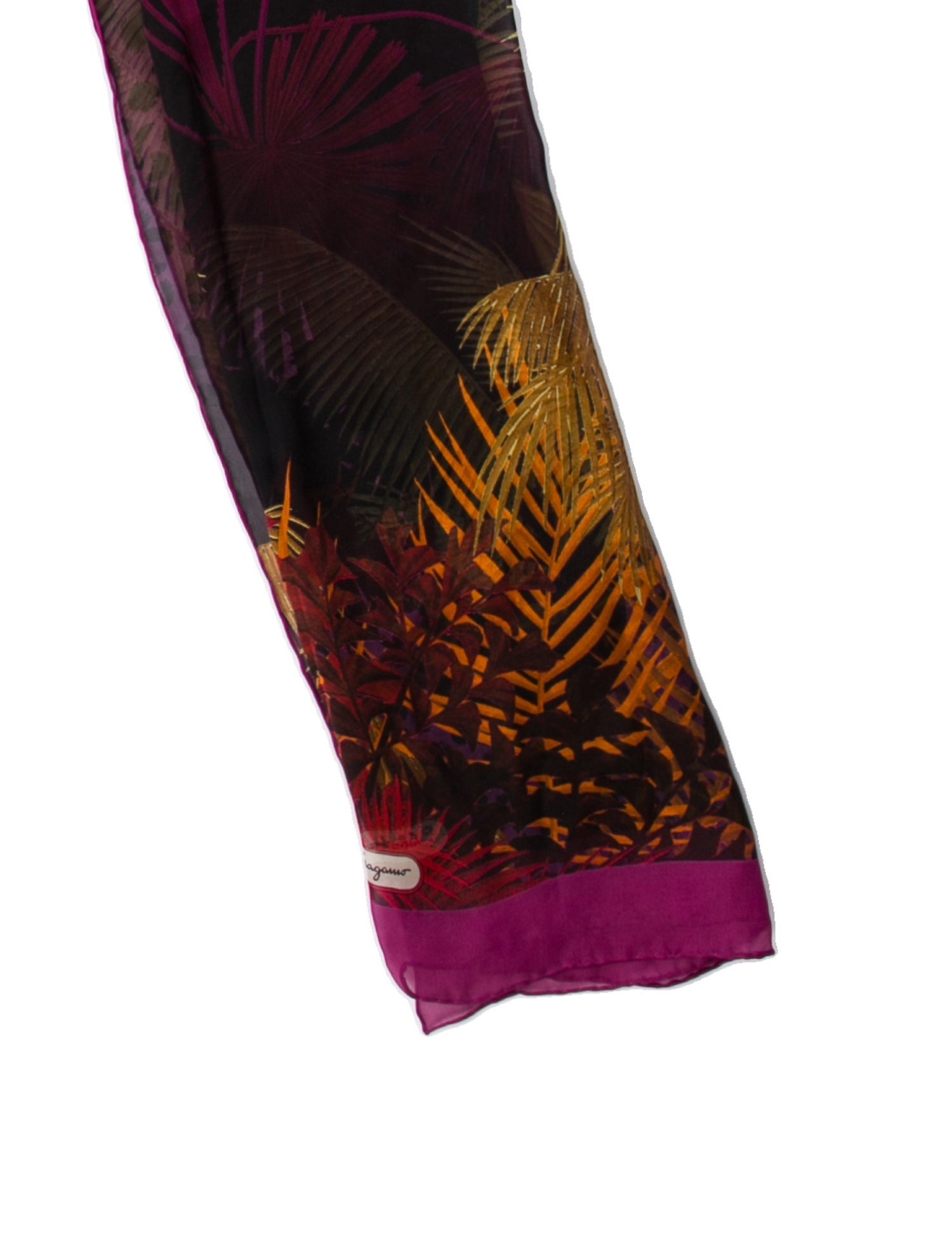 Ferragamo Silk Printed Scarf