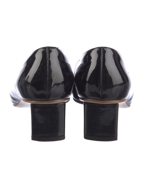 Ferragamo Vara Bow Accent Patent Leather Pumps