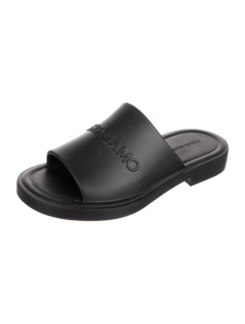 Ferragamo Leather Slides