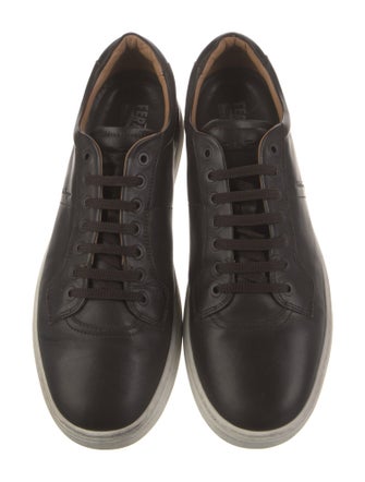 Ferragamo Leather Sneakers