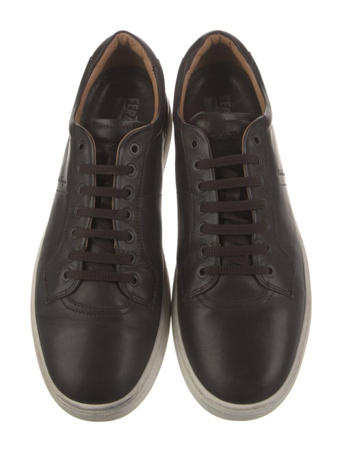 Ferragamo Leather Sneakers