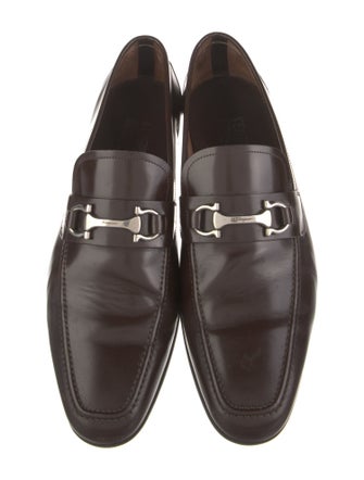 Ferragamo Leather Dress Loafers