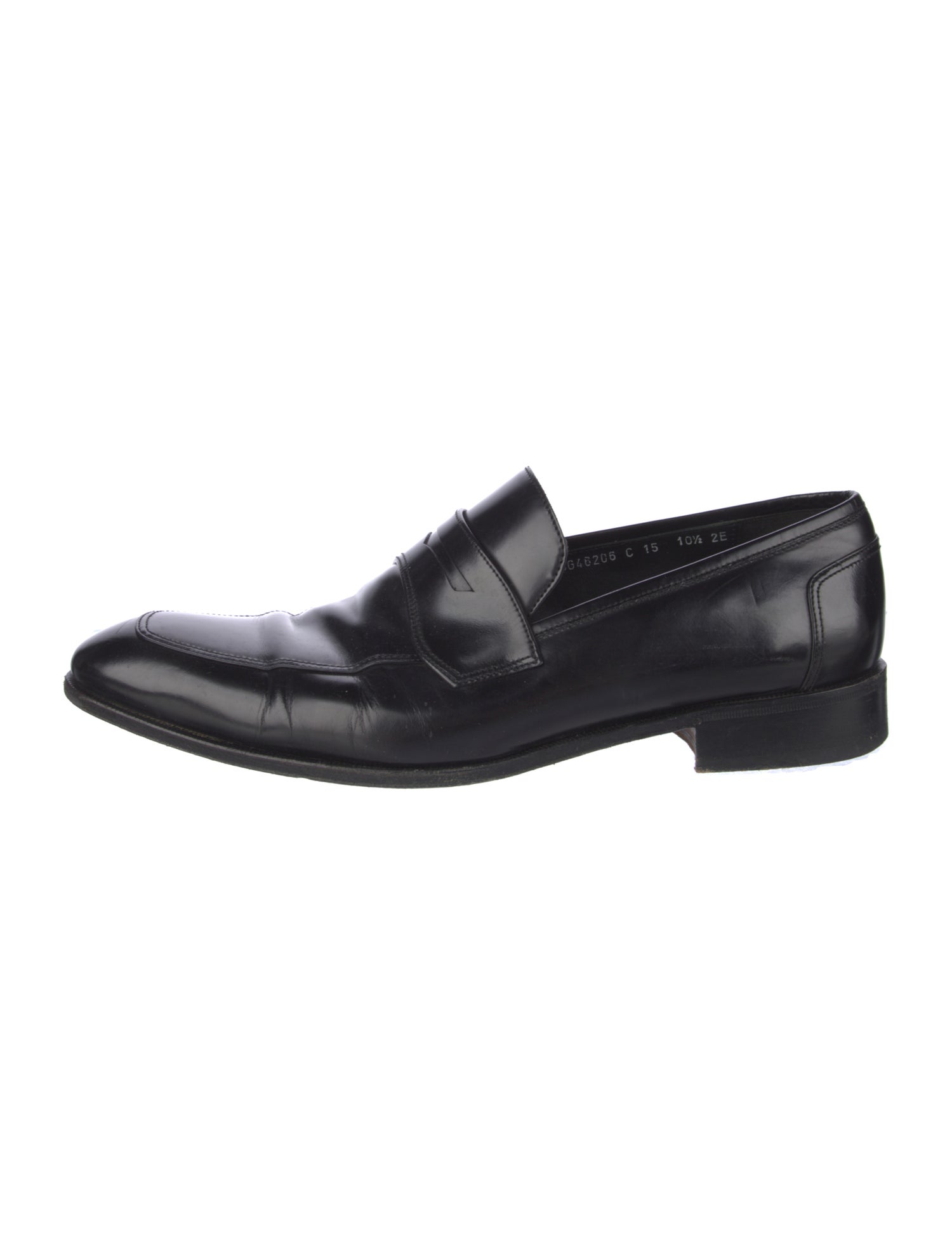 Ferragamo Leather Dress Loafers