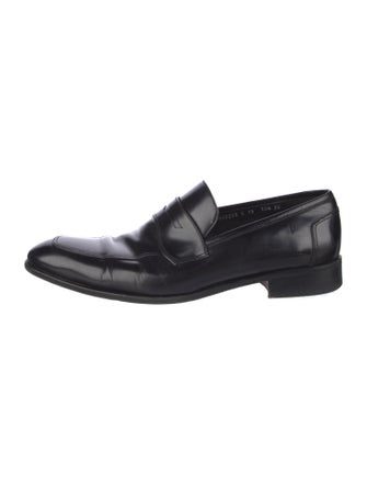 Ferragamo Leather Dress Loafers