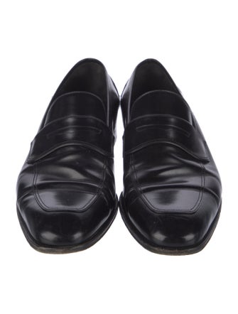 Ferragamo Leather Dress Loafers
