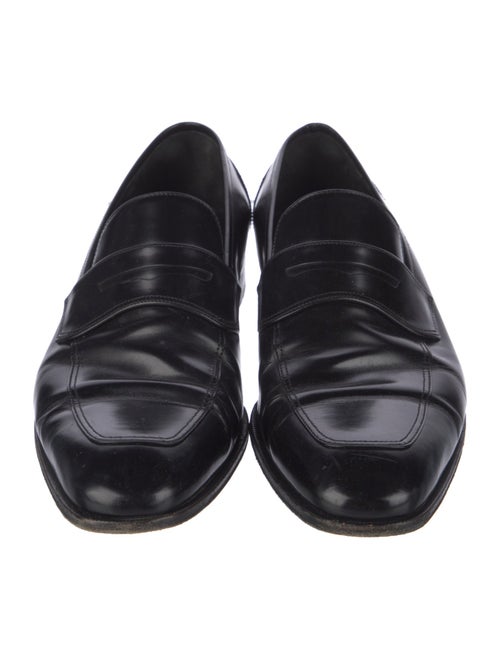 Ferragamo Leather Dress Loafers