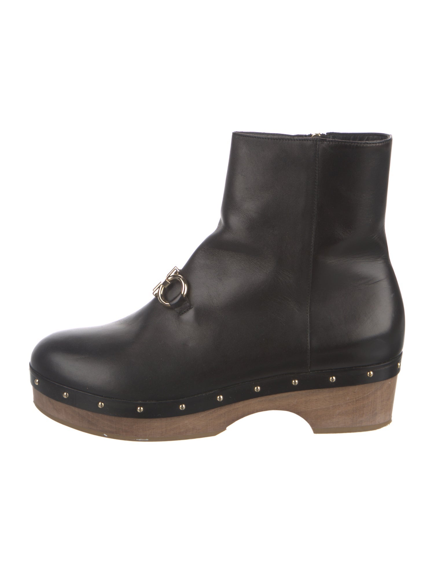 Ferragamo Leather Boots