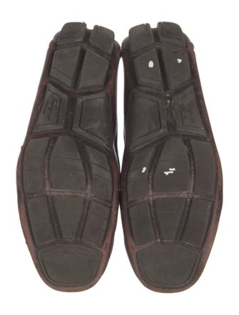 Ferragamo Leather Drivers