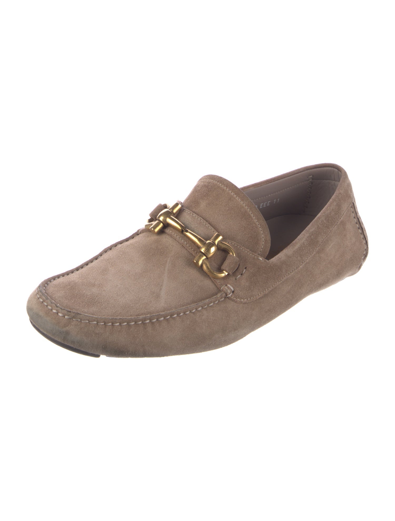 Ferragamo Suede Moccasins