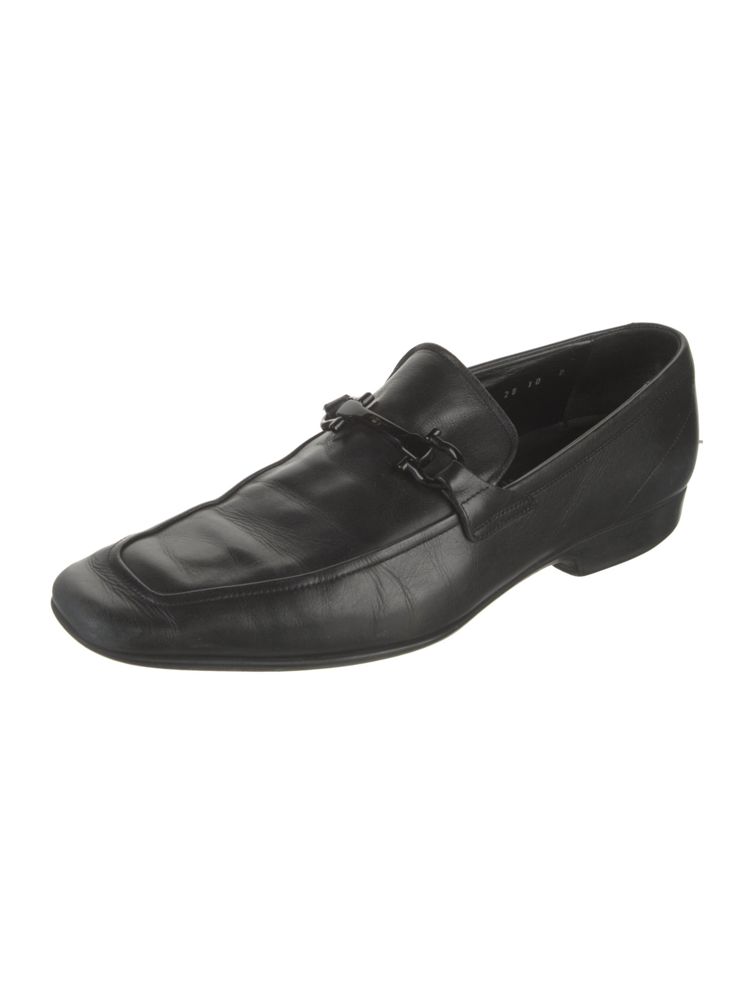Ferragamo Leather Dress Loafers