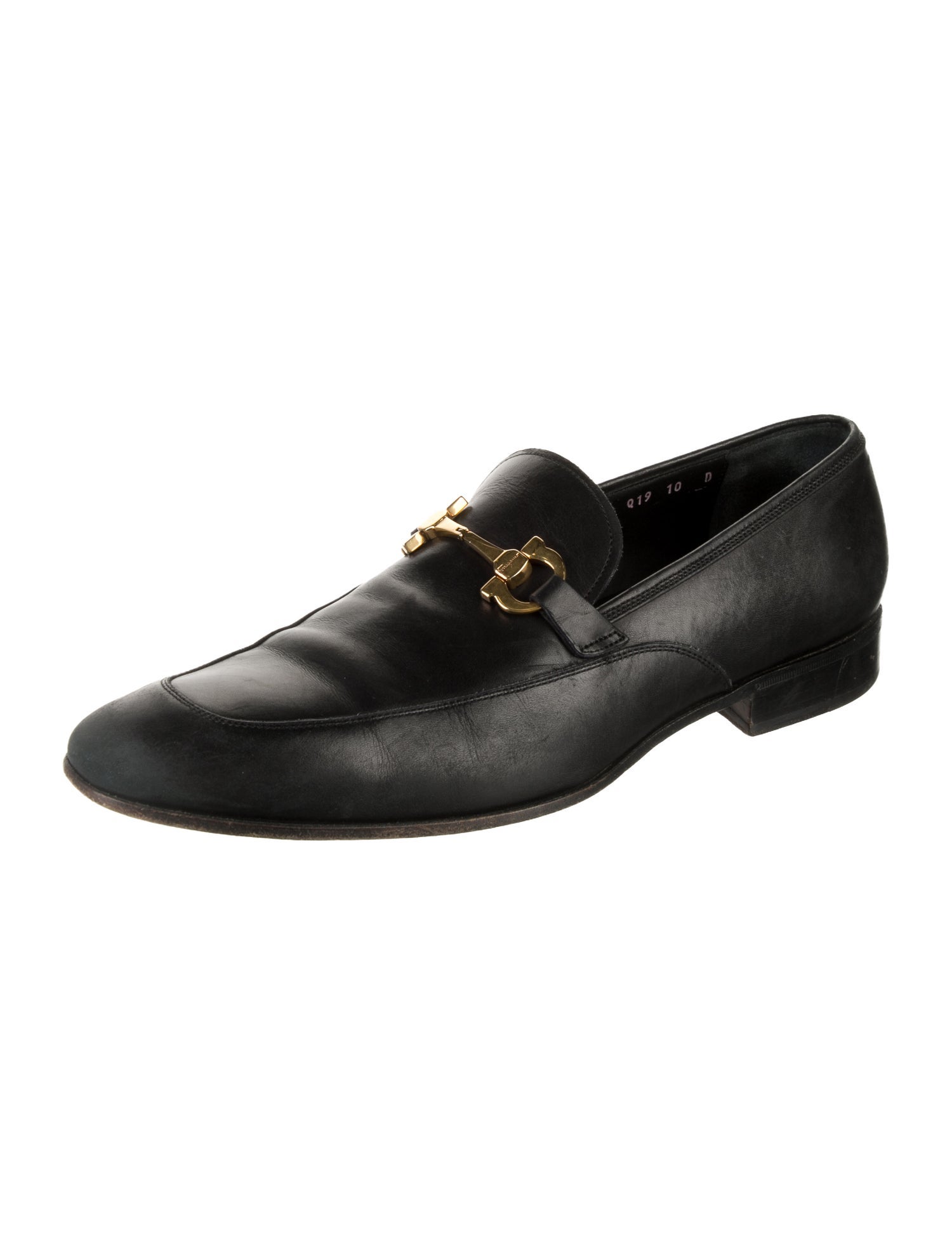 Ferragamo Leather Dress Loafers