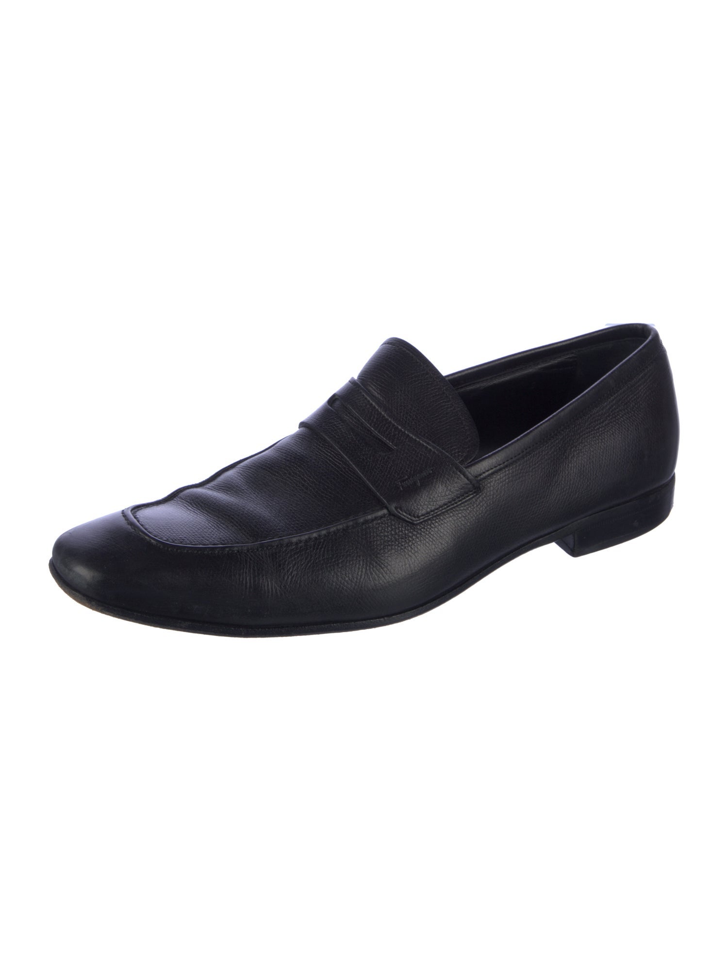 Ferragamo Leather Dress Loafers
