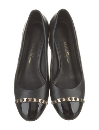 Ferragamo Leather Pumps