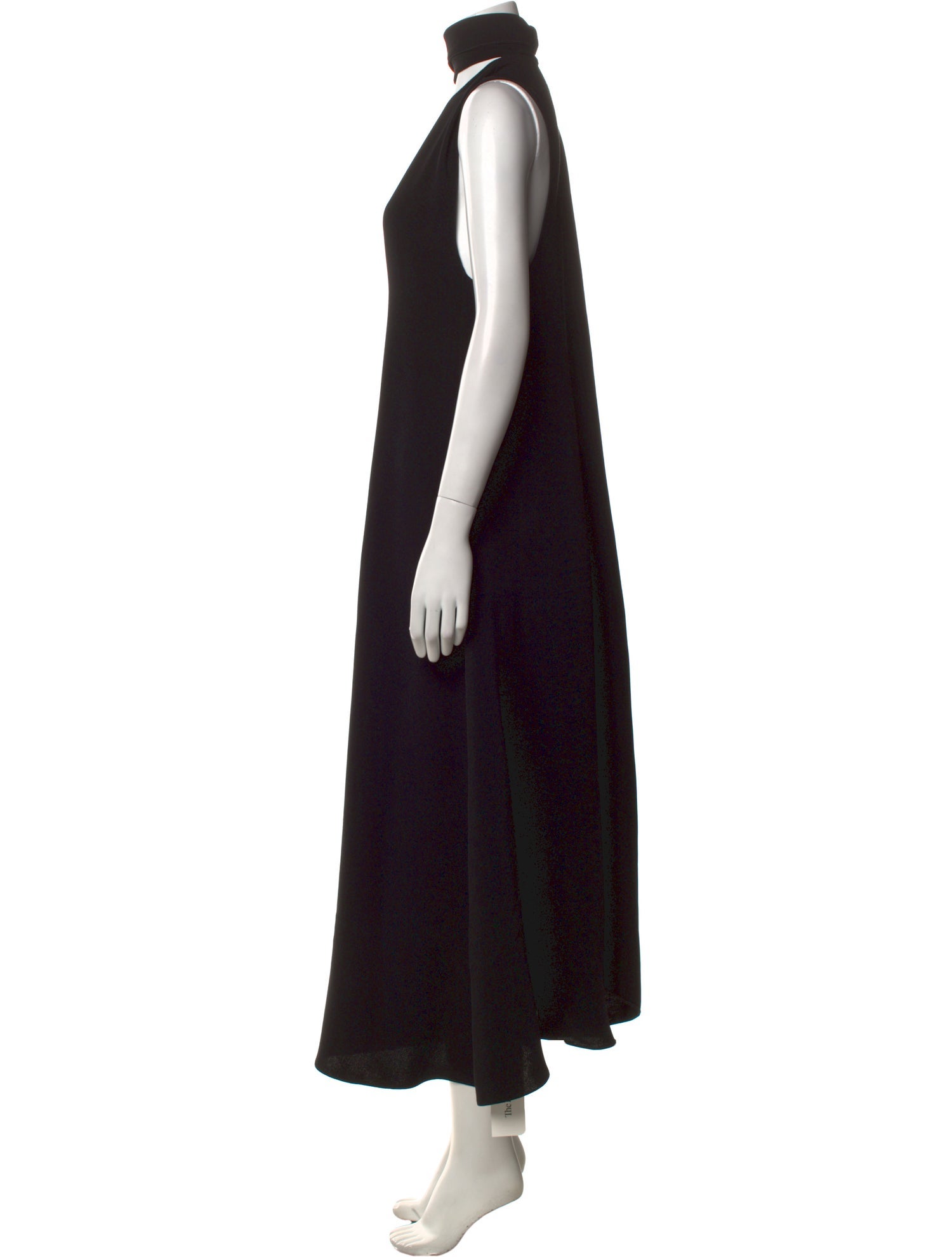 Ferragamo V-Neck Long Dress