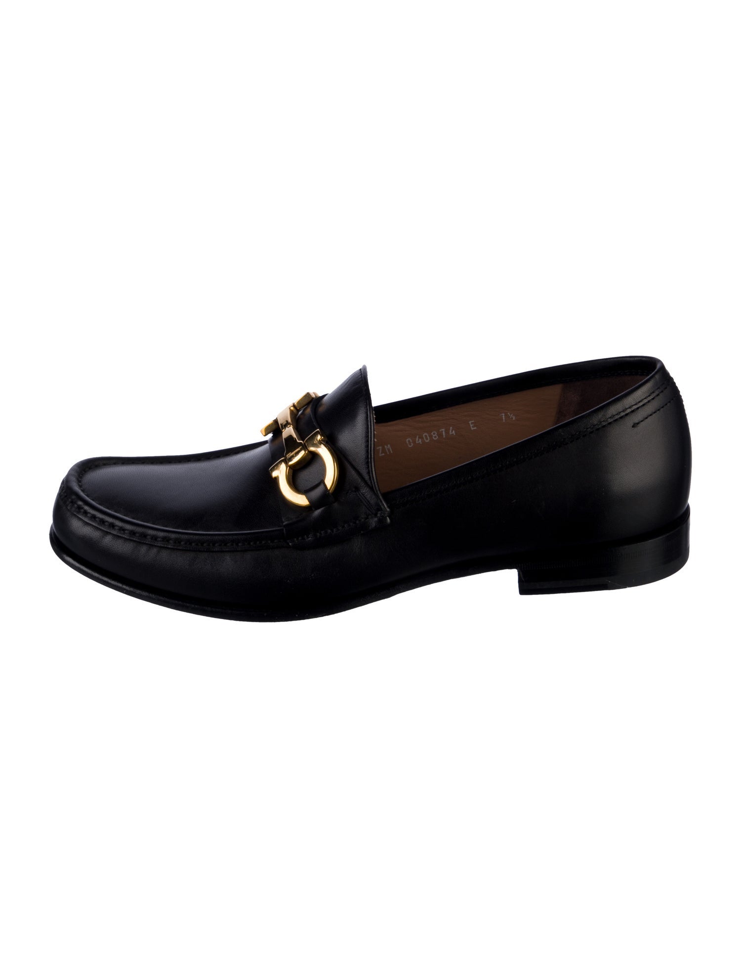 Ferragamo Leather Dress Loafers