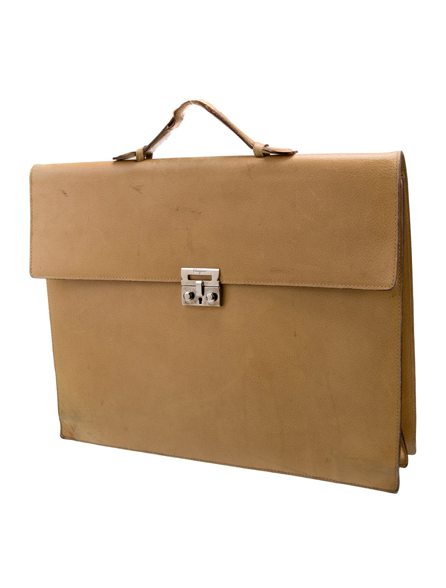 Ferragamo Leather Briefcase