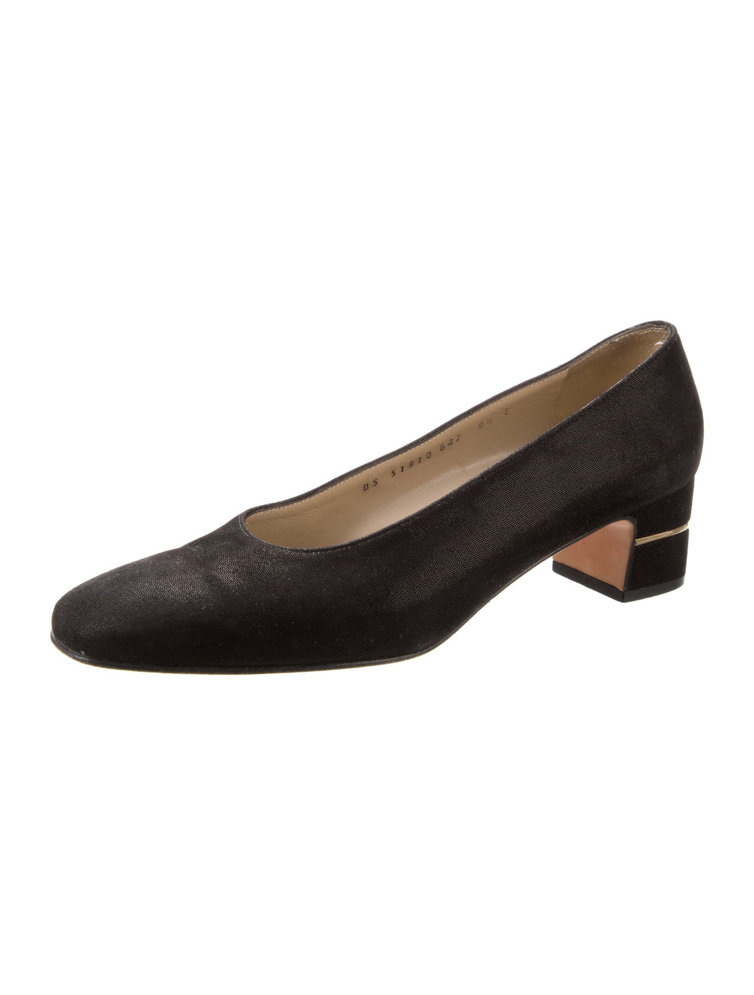 Ferragamo Suede Pumps