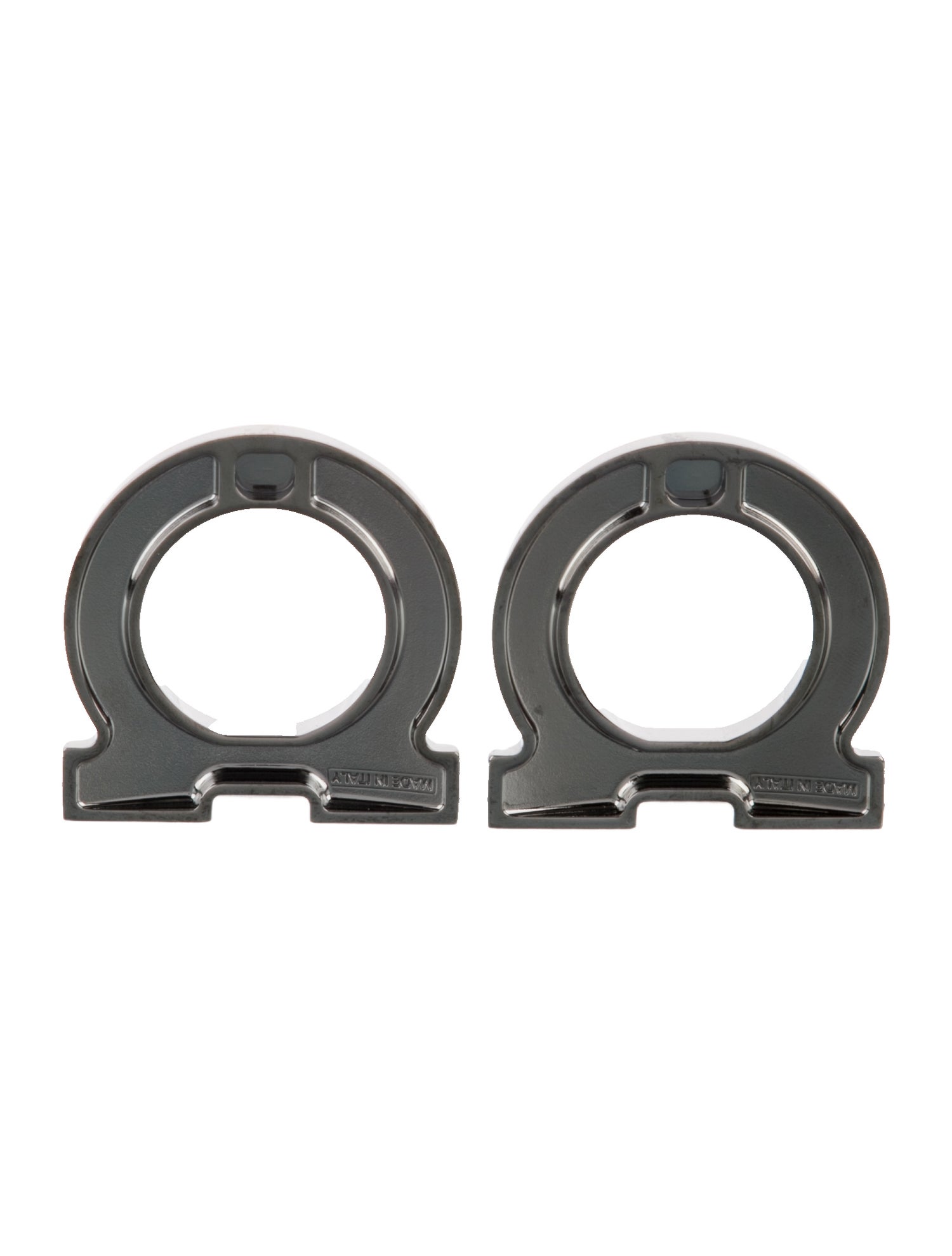 Ferragamo Crystal Belt Buckles w/Tags