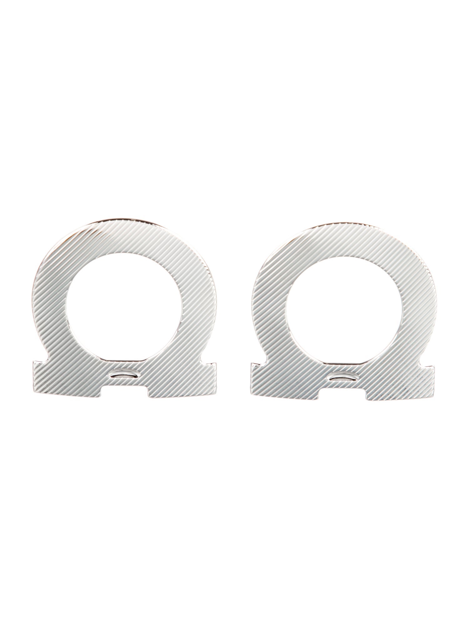 Ferragamo Silver Toned Belt Buckle w/Tags