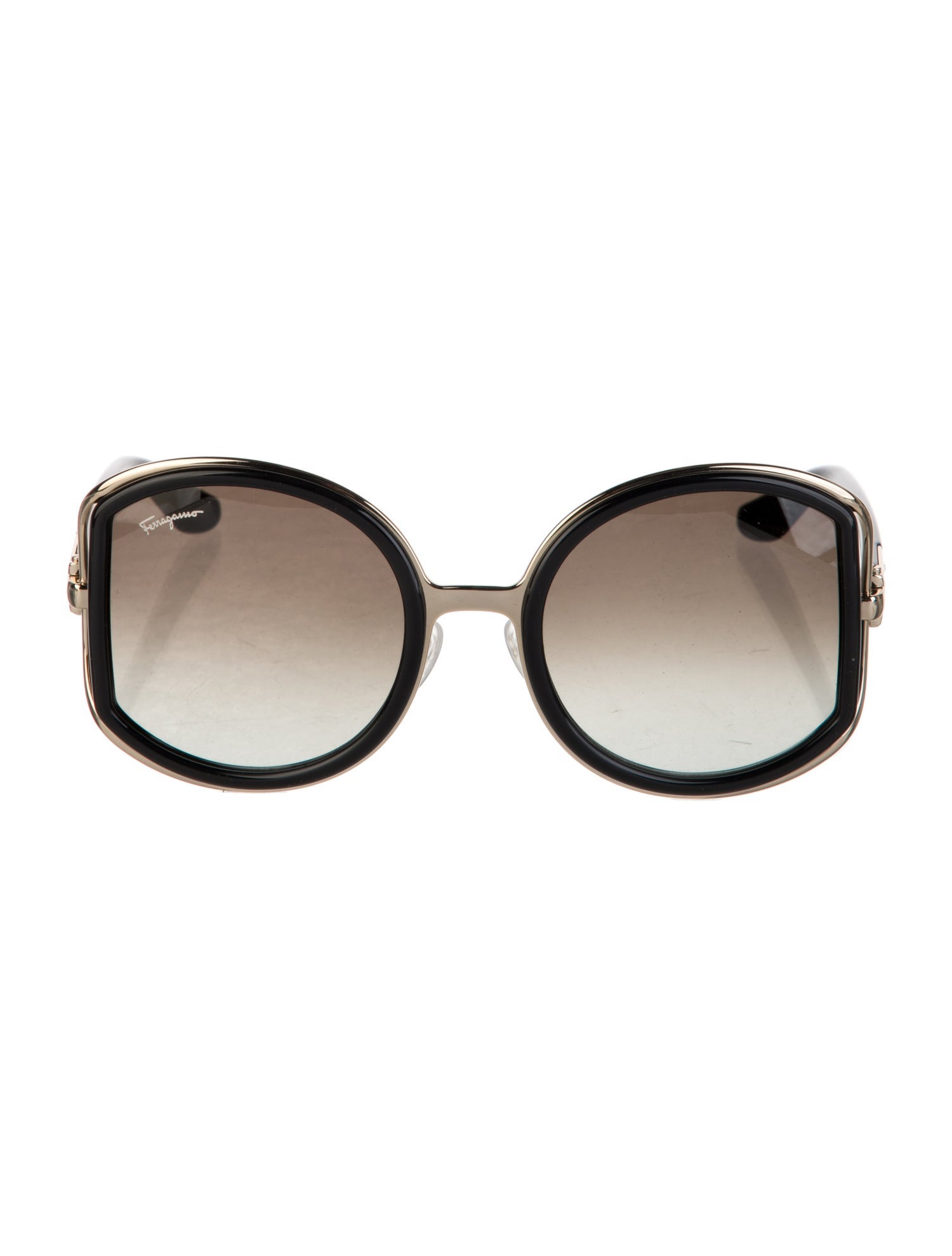 Ferragamo Oversize Gradient Sunglasses