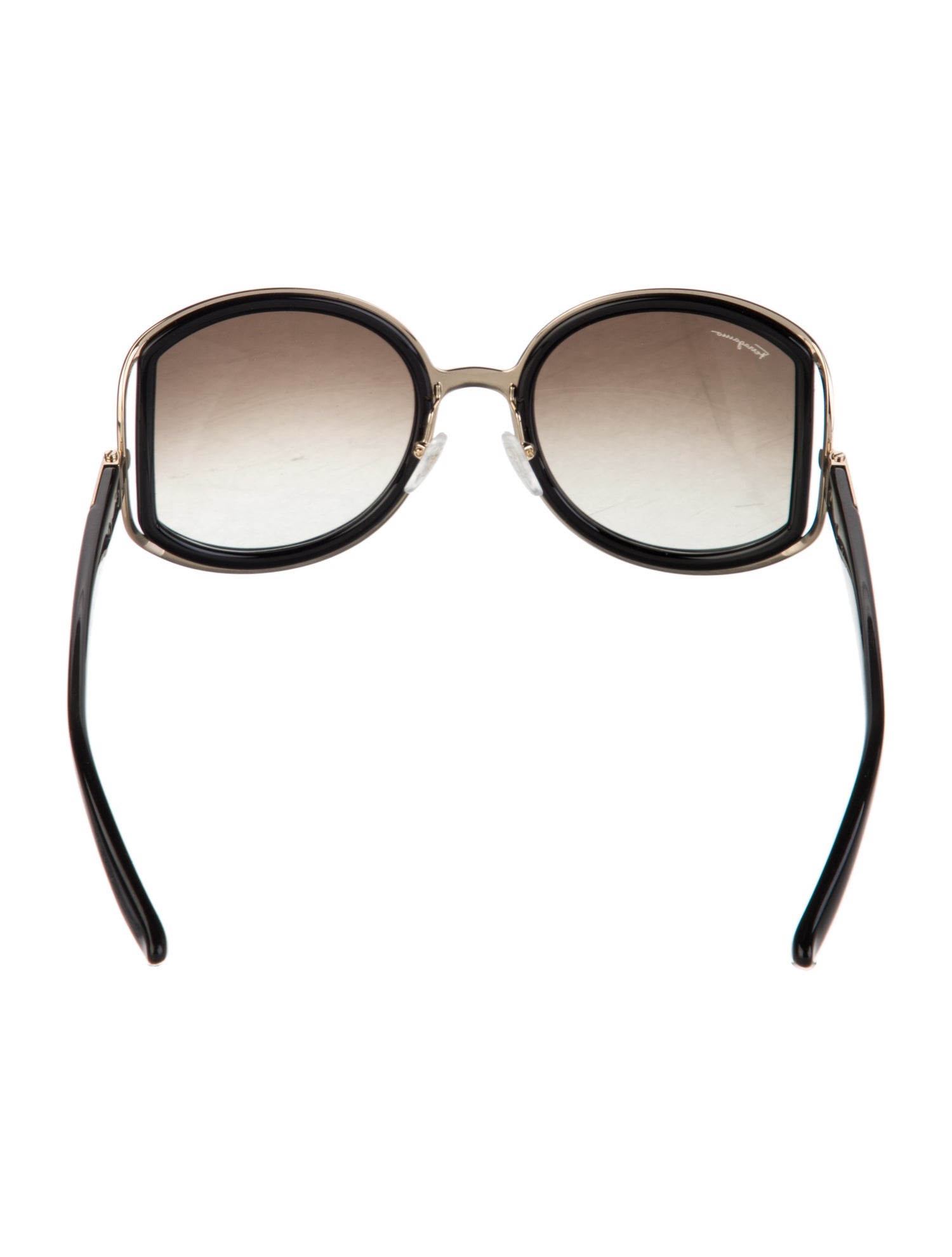 Ferragamo Oversize Gradient Sunglasses