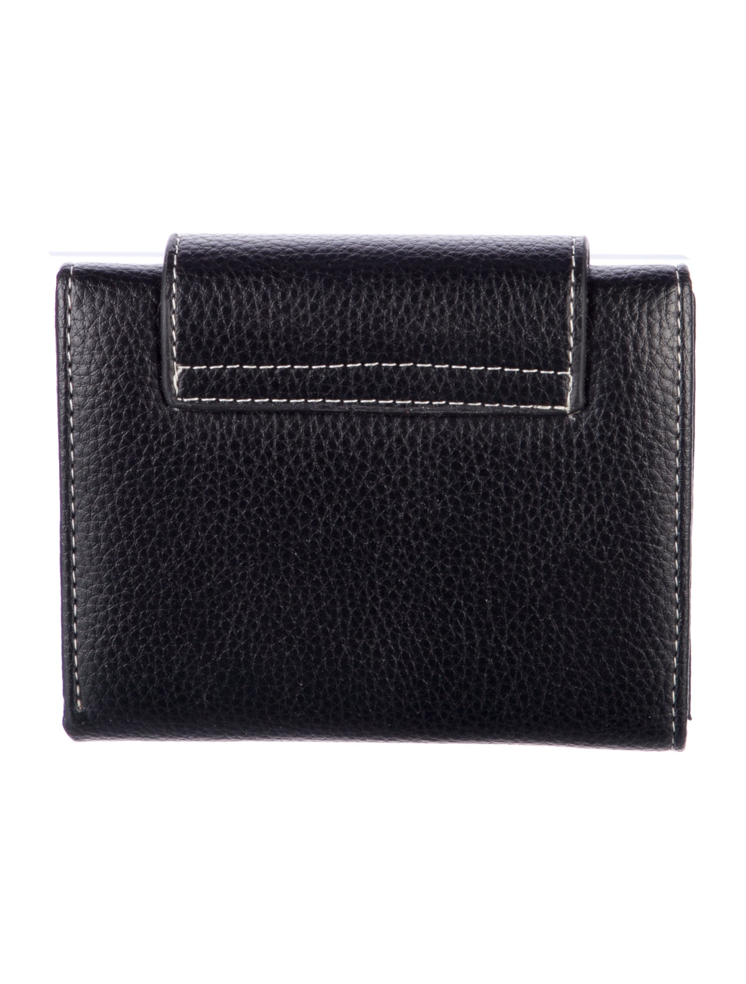 Ferragamo Leather Compact Wallet