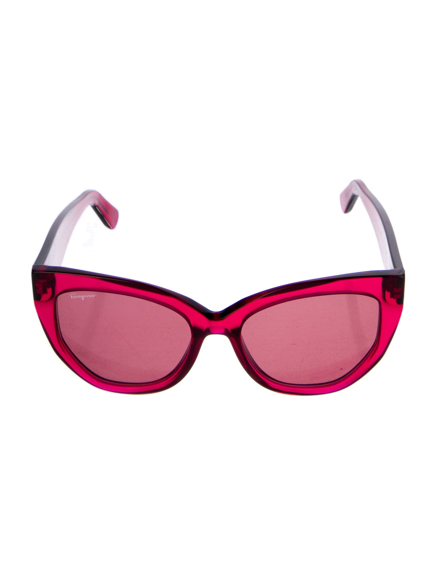 Ferragamo Cat-Eye Tinted Sunglasses
