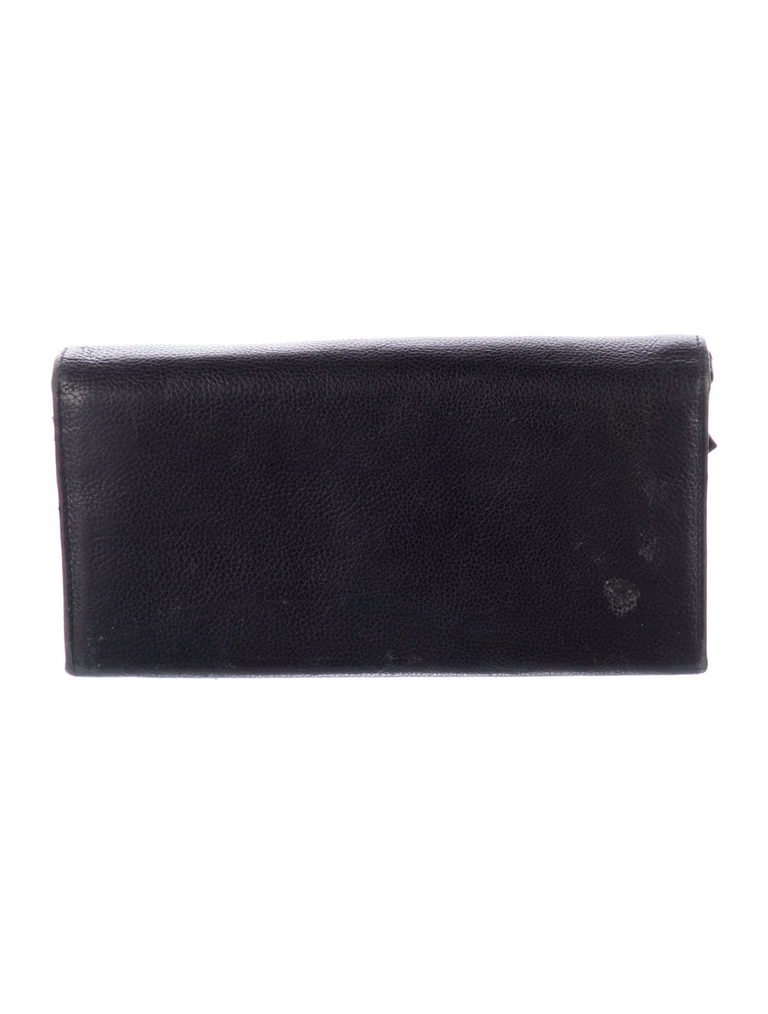 Ferragamo Gancini Logo Leather Continental Wallet