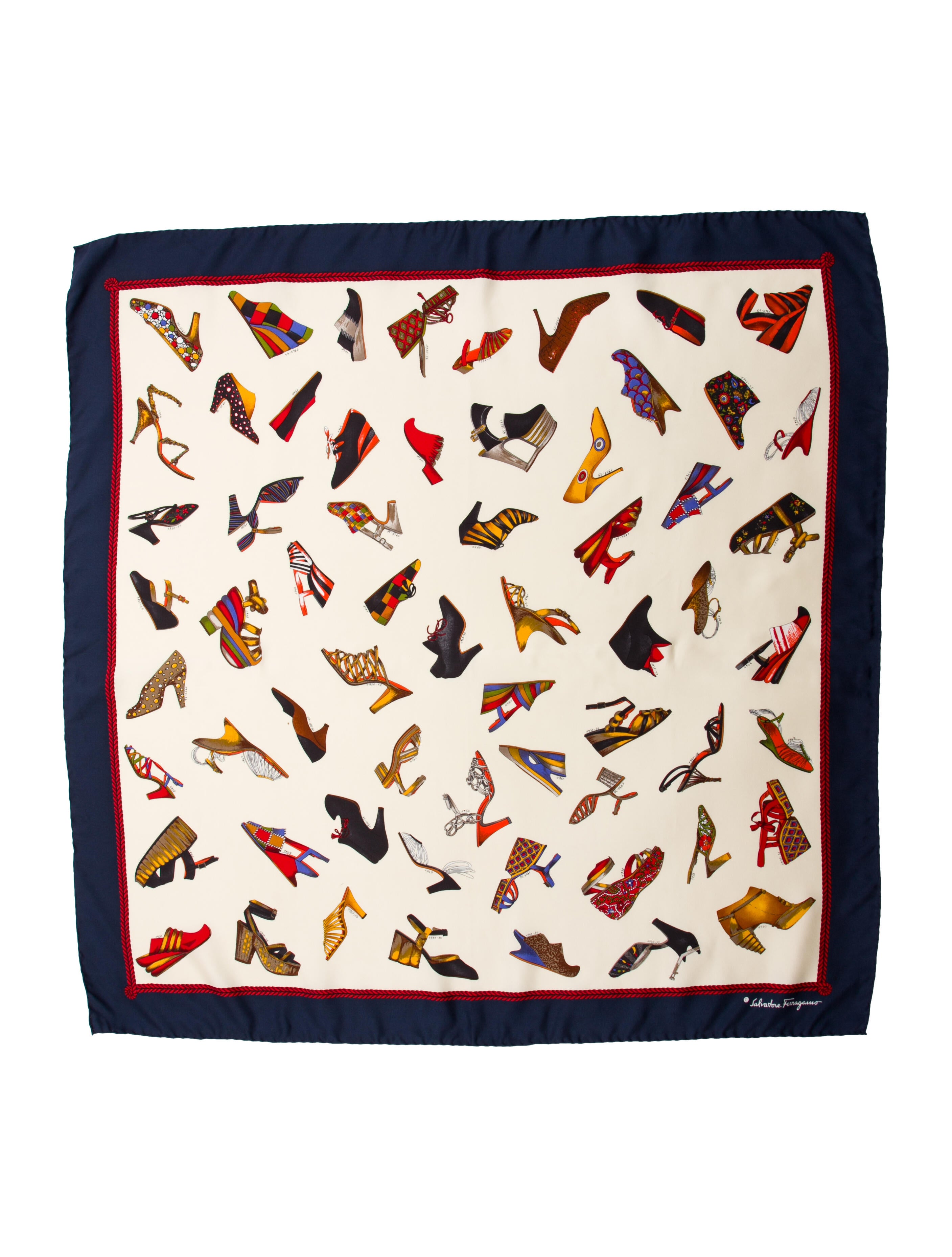 Ferragamo Printed Scarf