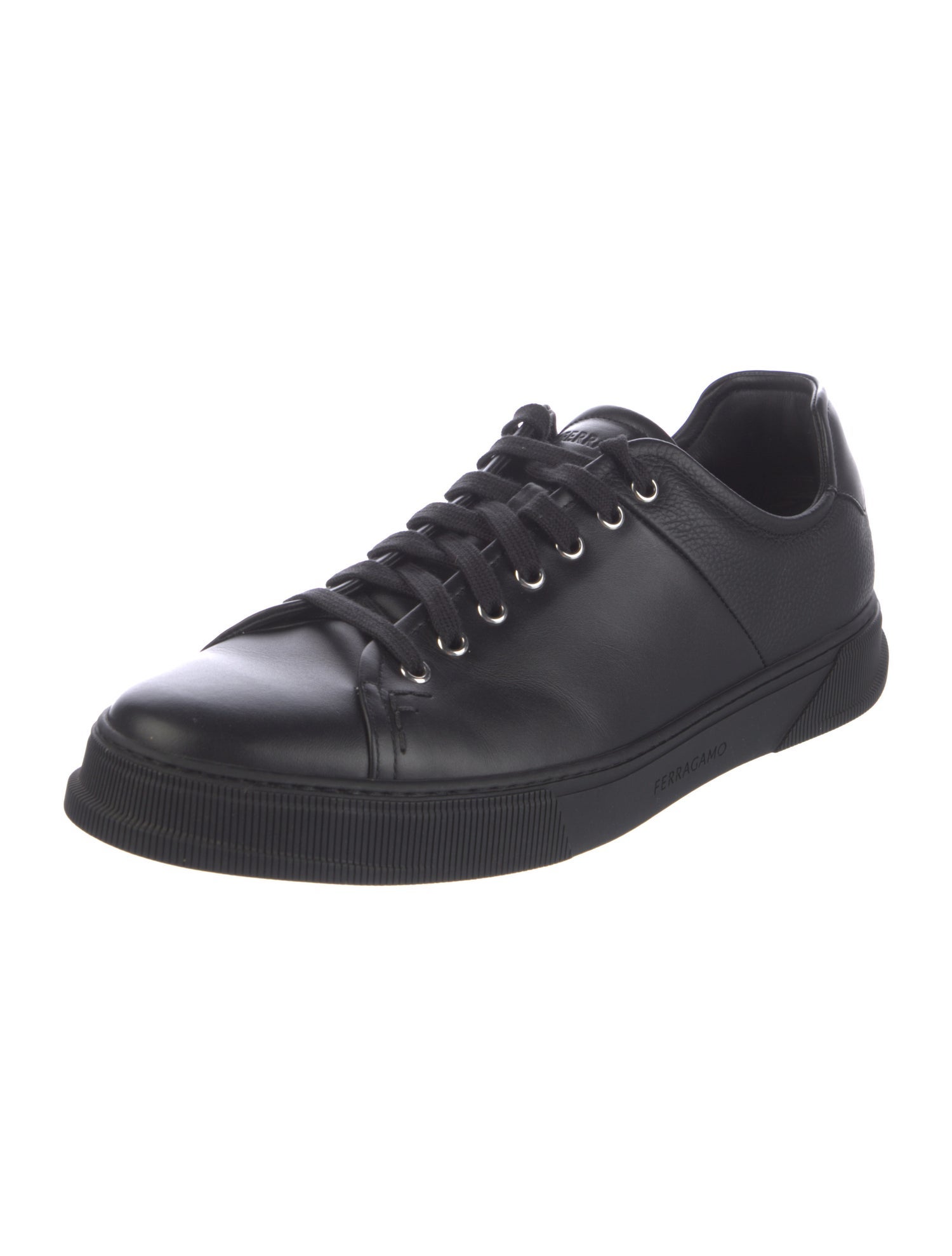 Ferragamo Leather Sneakers