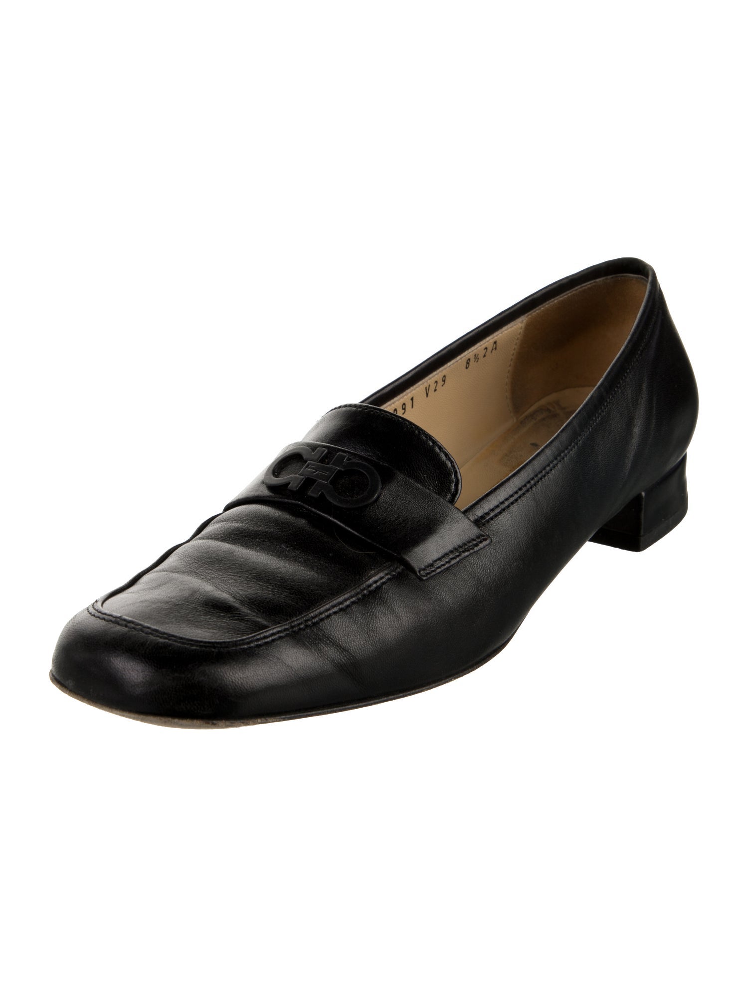 Ferragamo Leather Loafers