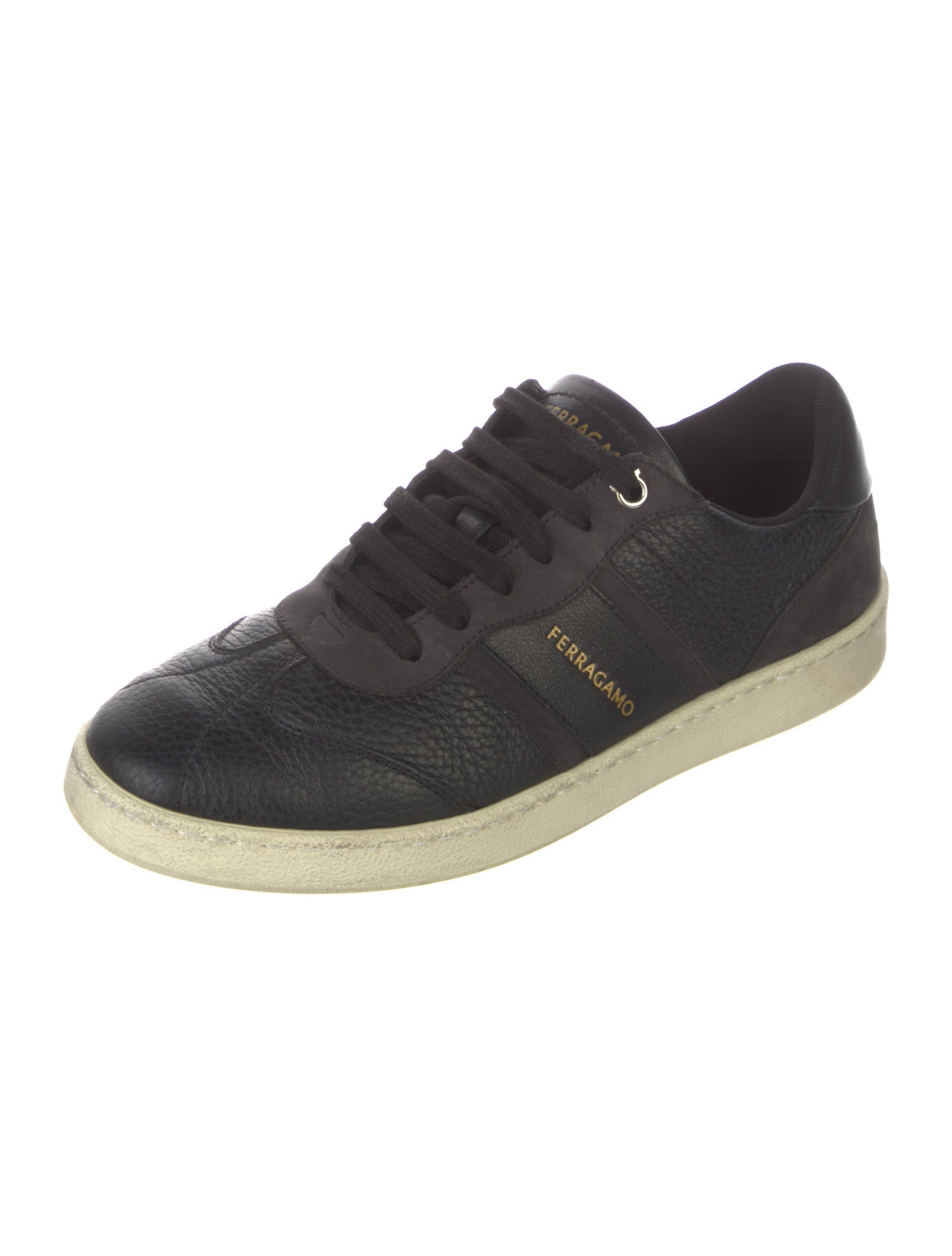 Ferragamo Leather Sneakers