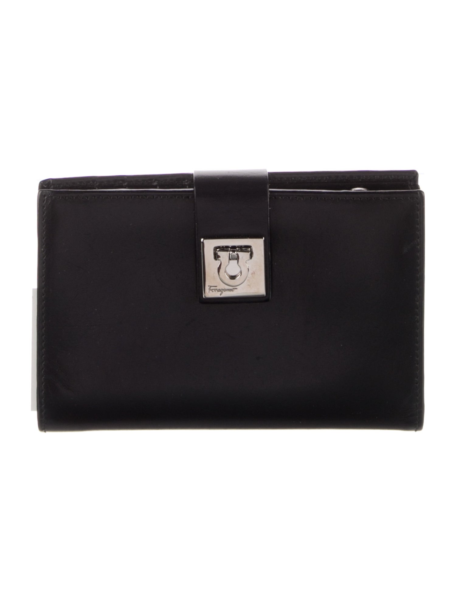 Ferragamo Leather Compact Wallet