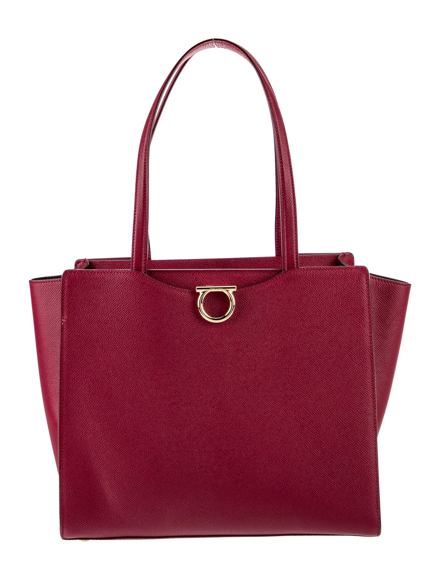 Ferragamo Saffiano Leather Shoulder Bag