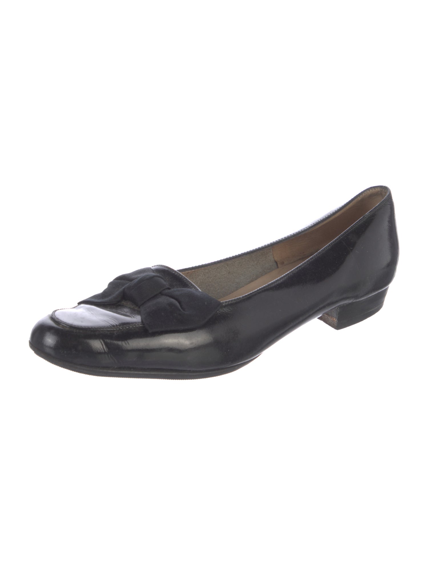 Ferragamo Patent Leather Flats