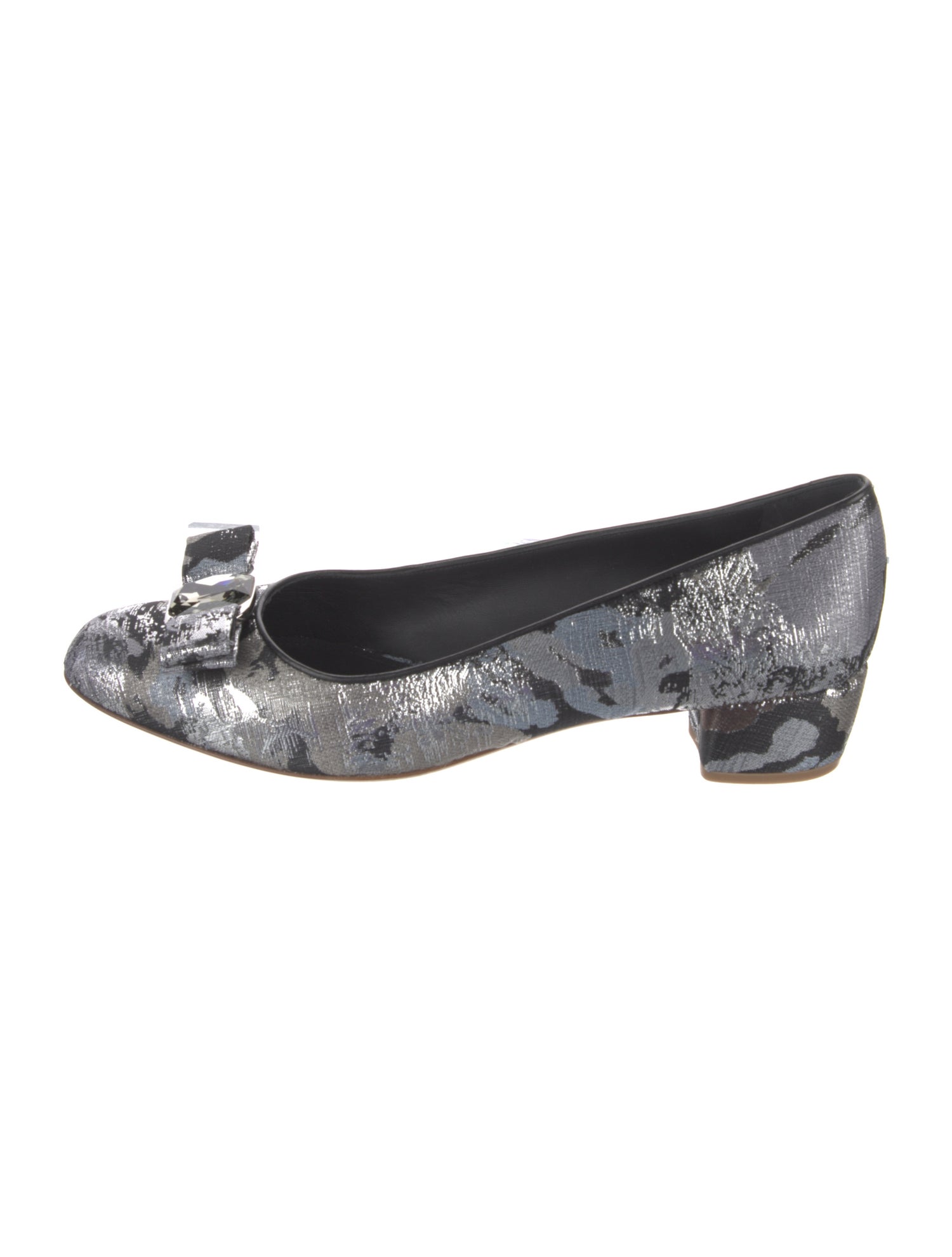 Ferragamo Vara Bow Accent Bow Accents Mules