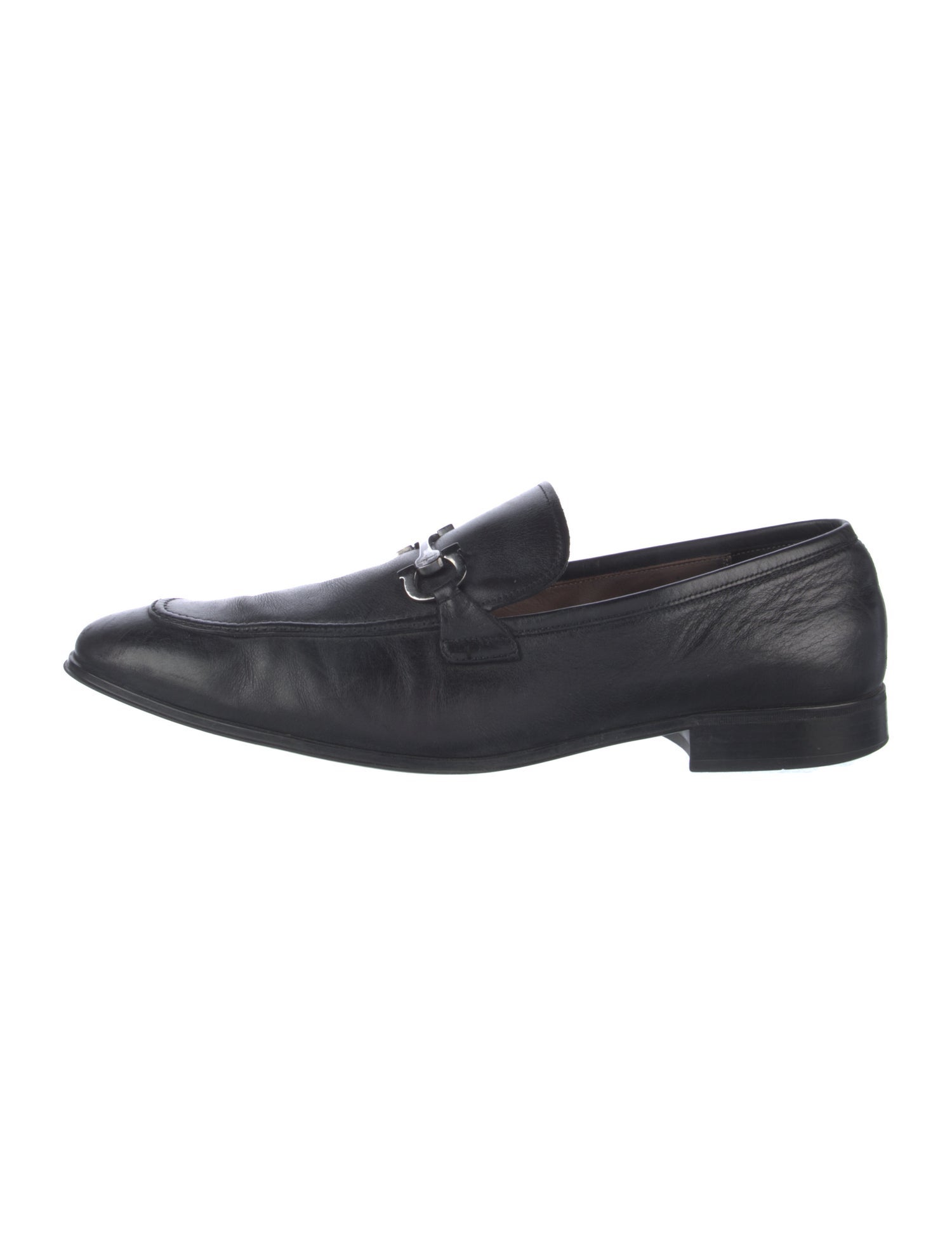 Ferragamo Leather Dress Loafers