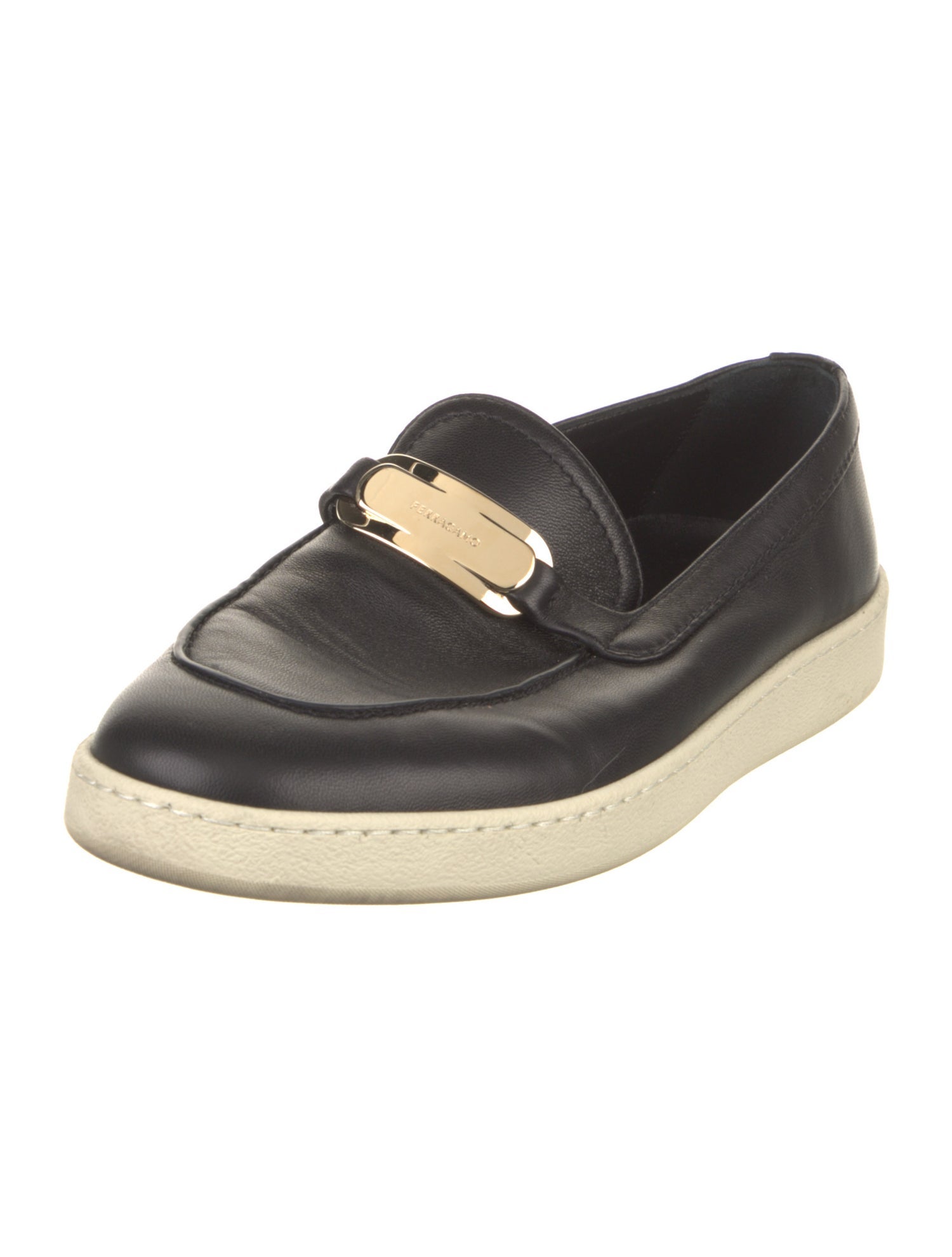 Ferragamo Leather Sneakers