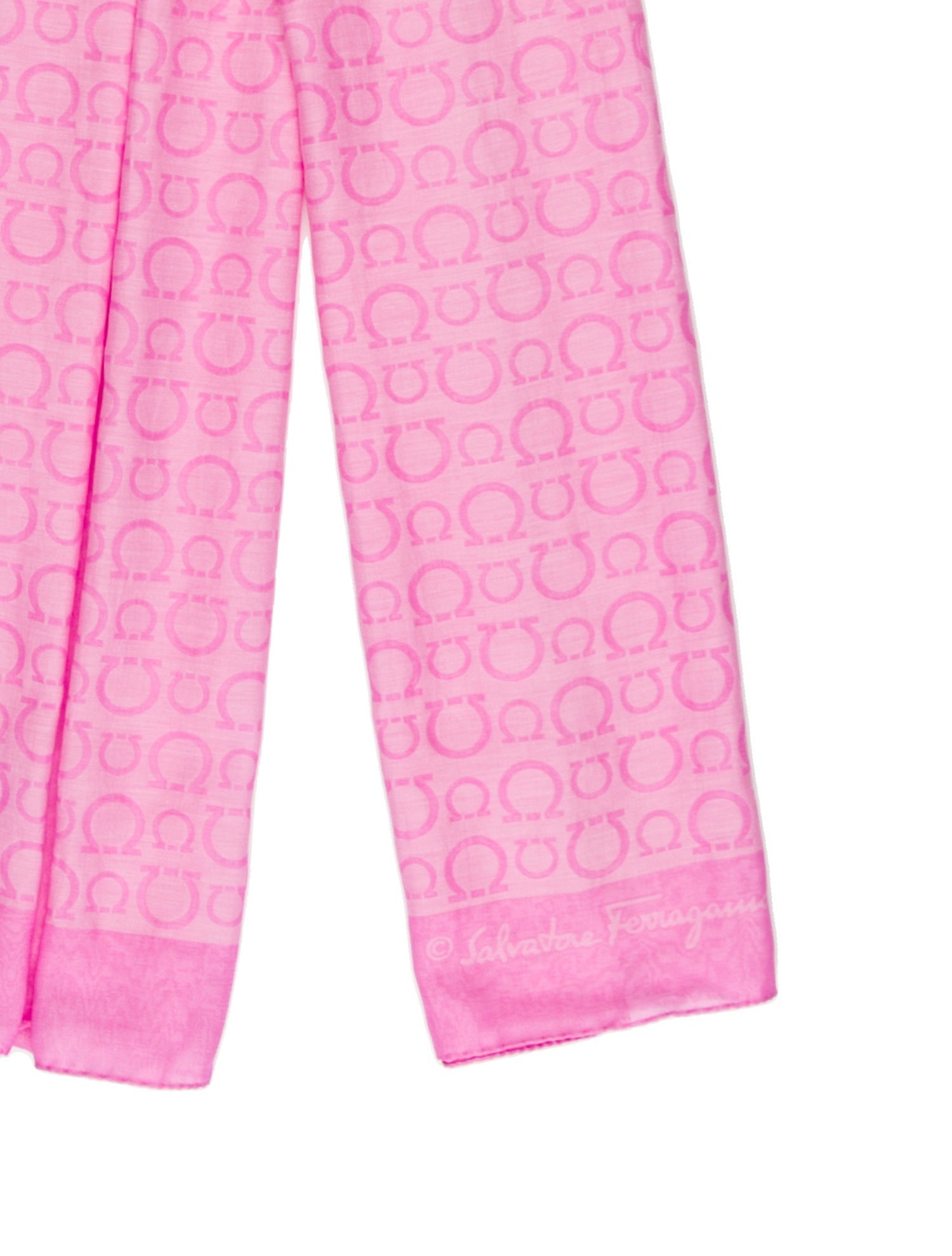 Ferragamo Silk Printed Scarf