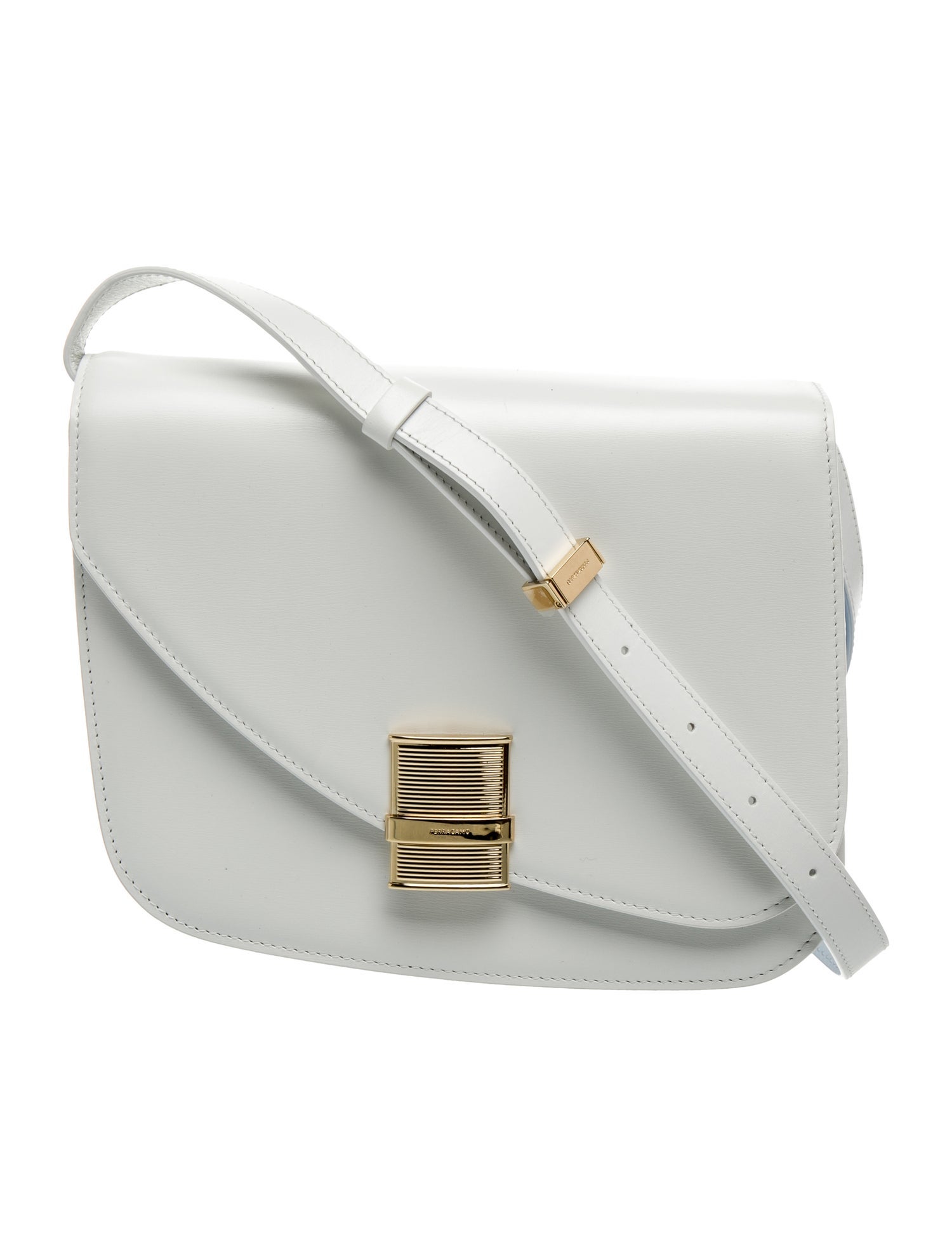 Ferragamo Leather Crossbody Bag w/ Tags